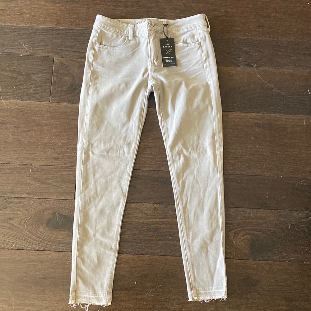 American Eagle Sateen Jeggings size 6 - Regular